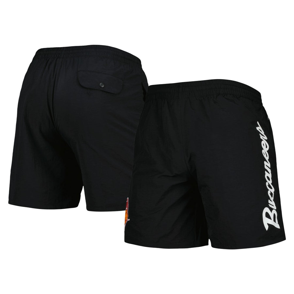 Mitchell & Ness Tampa Bay Buccaneers Team Essentials Nylon Shorts Black