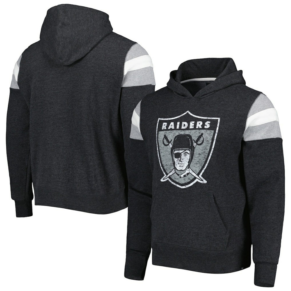 47 brand Las Vegas Raiders '47 Legacy Premier Nico Pullover Hoodie Black