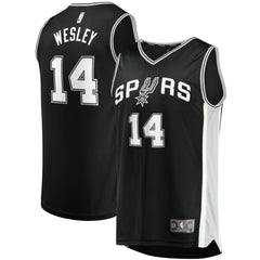 Blake Wesley San Antonio Spurs Fast Break Replica Player Jersey Icon Edition Black | Fanatics discount