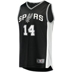 Blake Wesley San Antonio Spurs Fast Break Replica Player Jersey Icon Edition Black | Fanatics discount