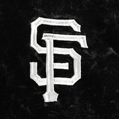 San Francisco Giants The Wild Collective Women's Marble Pullover Hoodie - Black - MLB on Sale