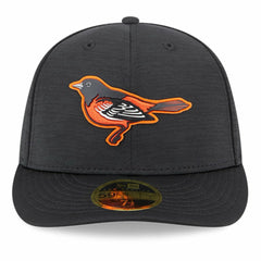 Baltimore Orioles New Era 2023 Clubhouse Low Profile 59FIFTY Fitted Hat - Black - New Era on Sale