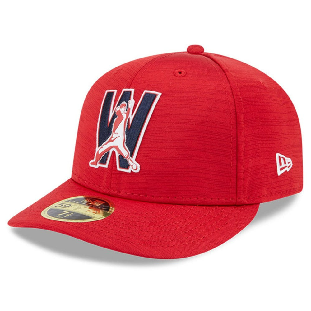 Washington Nationals New Era 2023 Clubhouse Low Profile 59FIFTY Fitted Hat - Red - New Era Sale