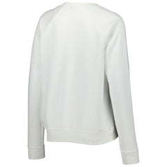 Brazil National Team Women's Lockup Varsity Tri-Blend Raglan Pullover Sweatshirt White - Nike