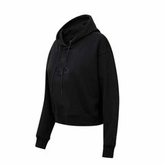Boston Red Sox Pro Standard Women's Triple Black Cropped Pullover Hoodie - MLB Discount