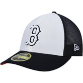 Boston Red Sox New Era 2023 On-Field Batting Practice Low Profile 59FIFTY Fitted Hat - White/Navy - New Era Discount
