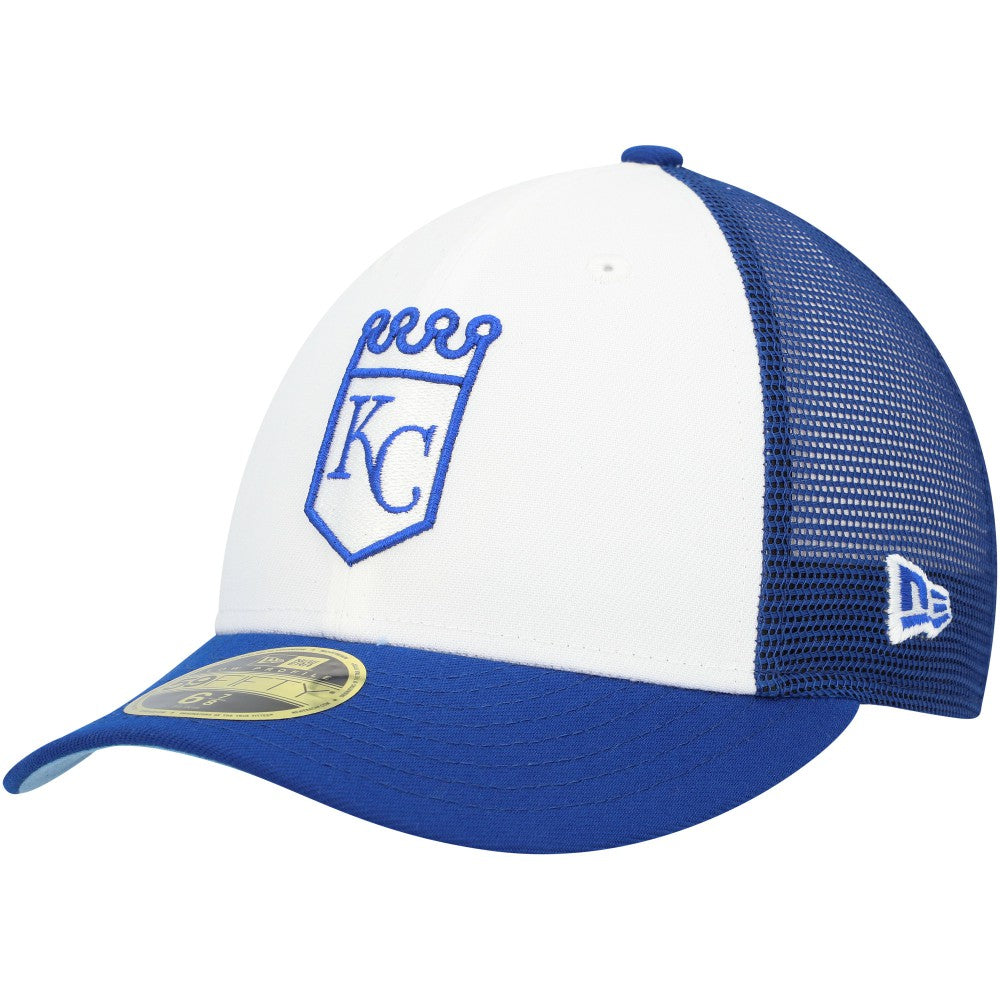 Kansas City Royals New Era 2023 On-Field Batting Practice Low Profile 59FIFTY Fitted Hat - Royal/White - New Era Sale