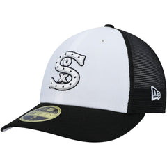 Chicago White Sox New Era 2023 On-Field Batting Practice Low Profile 59FIFTY Fitted Hat - White/Black - New Era Discount
