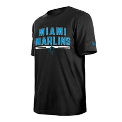 Miami Marlins New Era Batting Practice T-Shirt - Black - New Era Online