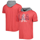 Los Angeles Angels New Era Team Hoodie T-Shirt - Red - New Era on Sale