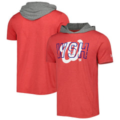 Washington Nationals New Era Team Hoodie T-Shirt - Red - New Era Discount