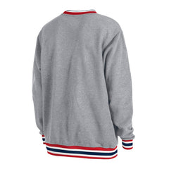 Chicago White Sox New Era Throwback Classic Pullover Sweatshirt - Heather Gray - New Era Sale