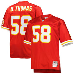 Mitchell & Ness Derrick Thomas Kansas City Chiefs Big & Tall 1994 Retired Player Replica Jersey Red