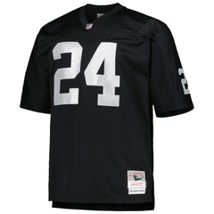 Mitchell & Ness Charles Woodson Las Vegas Raiders Big & Tall 1998 Retired Player Replica Jersey Black