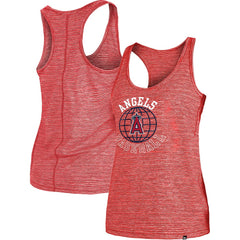 Los Angeles Angels New Era Women's Active Racerback Tank Top - Red - New Era Lifestyle