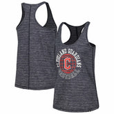 Cleveland Guardians New Era Women's Active Racerback Tank Top - Navy - New Era Sale