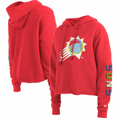 Phoenix Suns Women's Color Pack Cropped Top Pullover Hoodie Red | New Era online