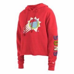 Phoenix Suns Women's Color Pack Cropped Top Pullover Hoodie Red | New Era online