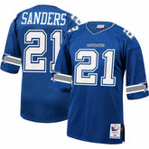 Mitchell & Ness Deion Sanders Dallas Cowboys 1996 Authentic Throwback Retired Player Jersey Royal