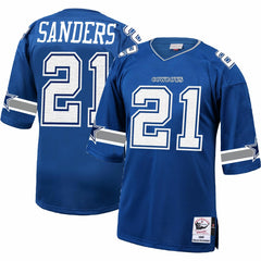 Mitchell & Ness Deion Sanders Dallas Cowboys 1996 Authentic Throwback Retired Player Jersey Royal