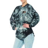 Philadelphia Flyers Fanatics Women's Crystal-Dye Long Sleeve T-Shirt - Black - NHL 4998552