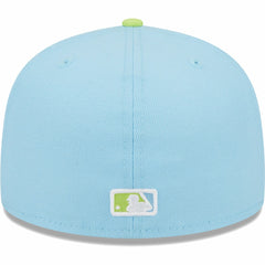 Los Angeles Dodgers New Era Spring Color Two-Tone 59FIFTY Fitted Hat - Light Blue/Neon Green - New Era Online