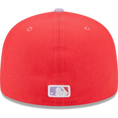 St. Louis Cardinals New Era Spring Color Two-Tone 59FIFTY Fitted Hat - Red/Lavender - New Era on Sale