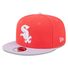 Chicago White Sox New Era Spring Basic Two-Tone 9FIFTY Snapback Hat - Red/Purple - New Era on Sale