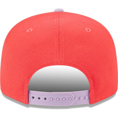 San Francisco 49ers New Era Two-Tone Color Pack 9FIFTY Snapback Hat Red/Lavender