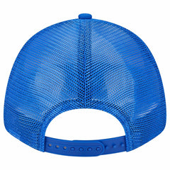 Los Angeles Rams New Era Team Stripe Trucker 9FORTY Snapback Hat Cream/Royal