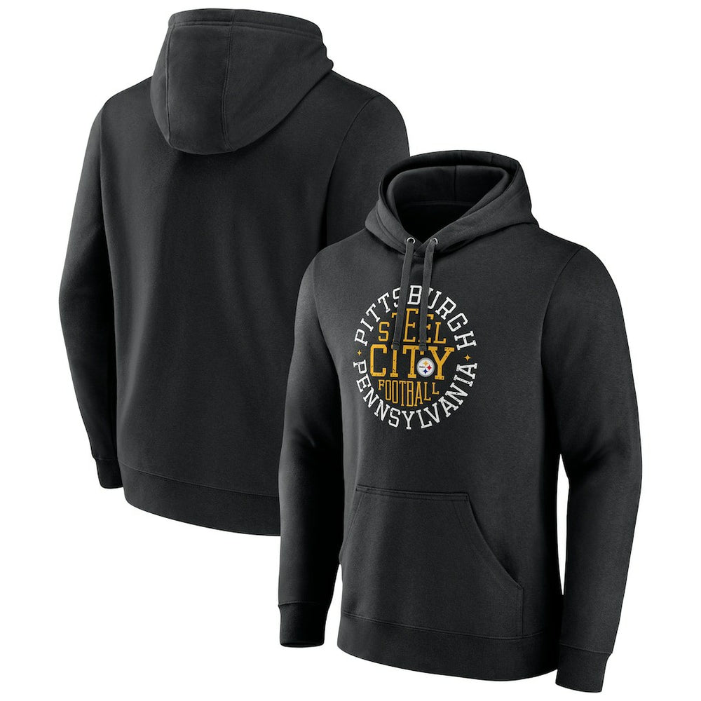Pittsburgh Steelers Hometown Collection Prevent Pullover Hoodie Black