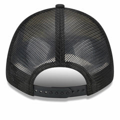San Francisco Giants New Era Team Stripe Trucker 9FORTY Snapback Hat - White/Black - New Era Discount