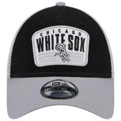 Chicago White Sox New Era Two-Tone Patch 9FORTY Snapback Hat - Black - New Era Sale