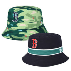 Boston Red Sox New Era Reverse Bucket Hat - Navy - New Era Sale