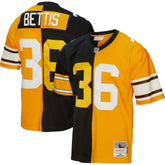 Mitchell & Ness Jerome Bettis Pittsburgh Steelers 1996 Split Legacy Replica Jersey Black/Gold