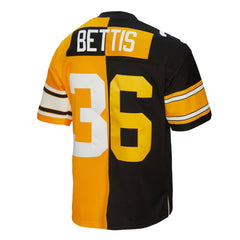 Mitchell & Ness Jerome Bettis Pittsburgh Steelers 1996 Split Legacy Replica Jersey Black/Gold