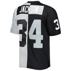 Mitchell & Ness Bo Jackson Las Vegas Raiders 1988 Split Legacy Replica Jersey Black/Silver