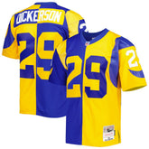 Mitchell & Ness Eric Dickerson Los Angeles Rams 1984 Split Legacy Replica Jersey Royal/Gold