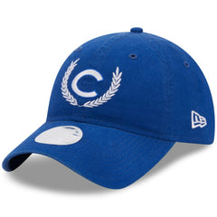 Chicago Cubs New Era Women's Leaves 9TWENTY Adjustable Hat - Royal - New Era Online