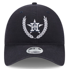 Houston Astros New Era Women's Leaves 9TWENTY Adjustable Hat - Navy - New Era on Sale