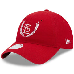 St. Louis Cardinals New Era Women's Leaves 9TWENTY Adjustable Hat - Red - New Era Sale