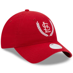 St. Louis Cardinals New Era Women's Leaves 9TWENTY Adjustable Hat - Red - New Era Sale