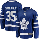 Ilya Samsonov Toronto Maple Leafs Fanatics Home Breakaway Player Jersey - Blue - NHL 5010801