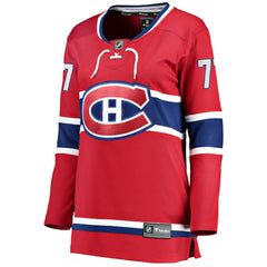 Kirby Dach Montreal Canadiens Fanatics Women's Home Breakaway Player Jersey - Red - NHL 5010809