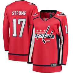 Dylan Strome Washington Capitals Fanatics Women's Home Breakaway Player Jersey - Red - NHL 5010816