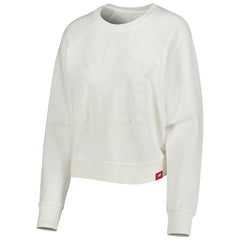 Chicago Bulls Sportiqe Women's Ashlyn Brava Raglan Pullover Sweatshirt Cream