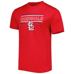 St. Louis Cardinals Concepts Sport Badge Top & Pants Sleep Set - Red/Navy - MLB Lifestyle