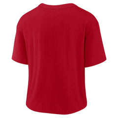 Nike Buffalo Bills Women's High Hip Fashion T-Shirt Red/Royal