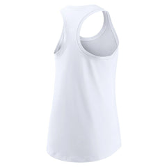 Nike Atlanta Falcons Women's Tri-Blend Scoop Neck Racerback Tank Top White