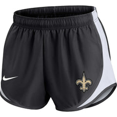 Nike New Orleans Saints Women's Plus Size Tempo Shorts Black